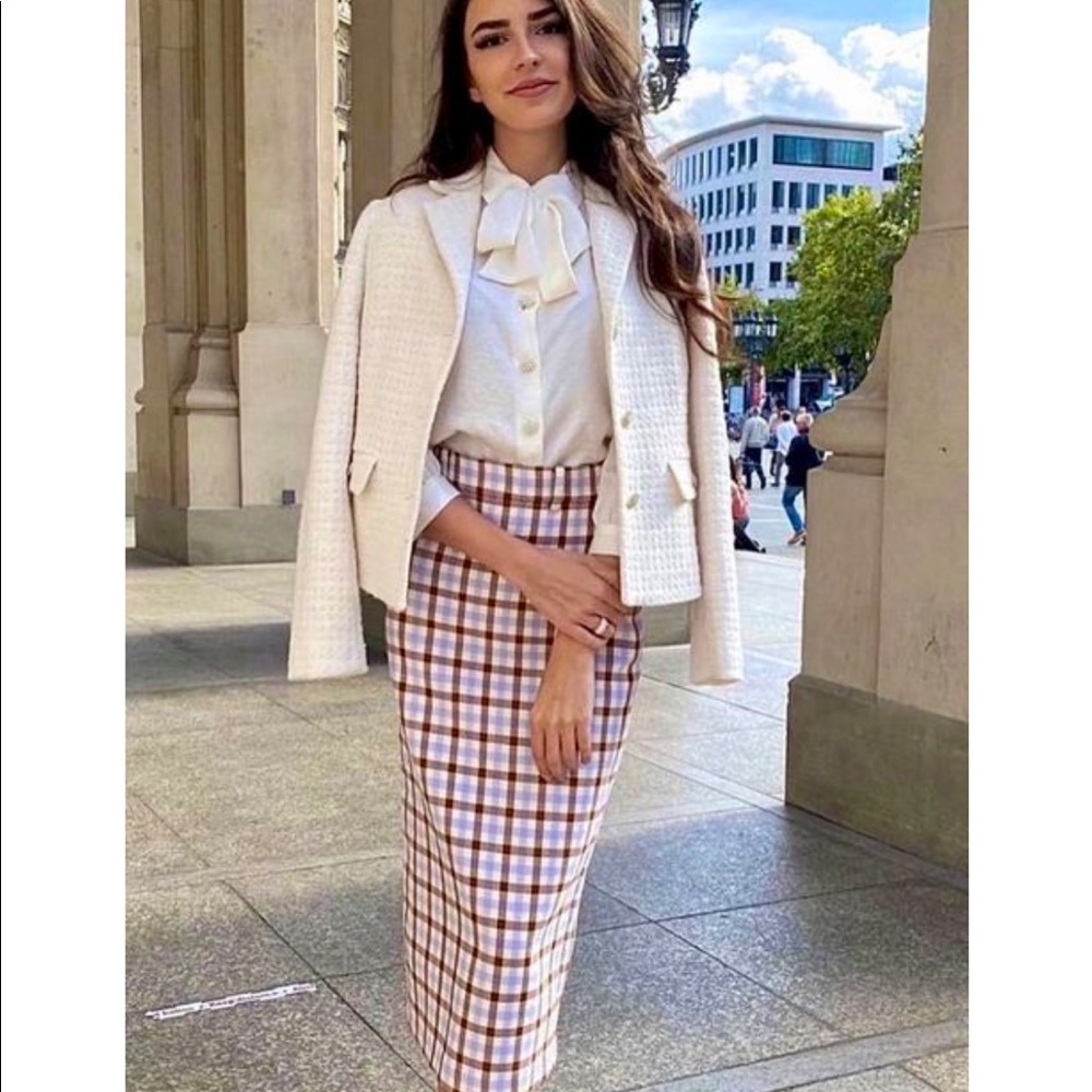 NWT Zara Cropped Blazer with Jewel Buttons - Picture 6 of 16